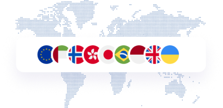 Local currency accounts across Europe, Asia and the Americas for receiving payments like a local